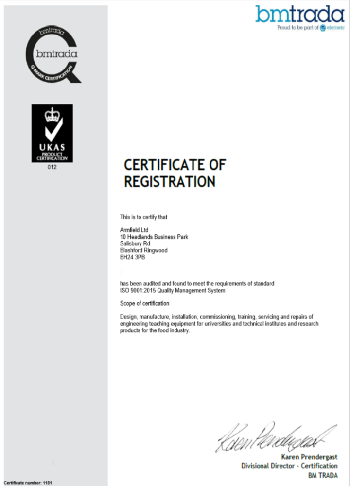 UK BMTrada certificate of company registration Word and PDF template